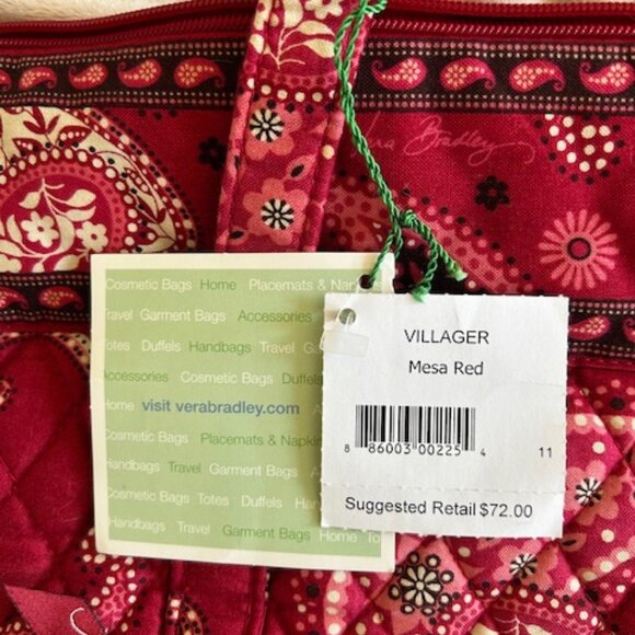 Vera Bradley Villager Tote Brand New - Picture 5 of 5